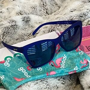New in Box Goodr Pop G Sunglasses in Pop Art Prodigy blue polarized
